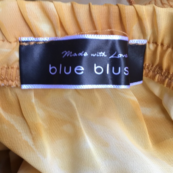 Sunflower Yellow Tie-Dye off the shoulder Romper - Picture 8 of 9